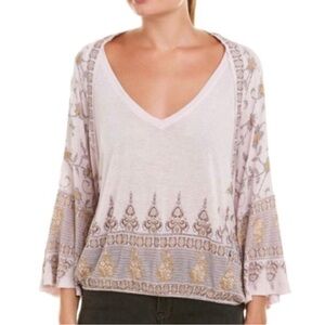 Free People Women's Bohemian V-Neck Top